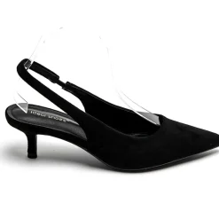 SHOES Ninelle dame slingback stiletter 1833 - Black Hot