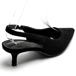 SHOES Ninelle dame slingback stiletter 1833 - Black Hot