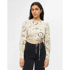 .Object Object dame bluse OBJGADDI - Sandshell Graphic