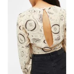 .Object Object dame bluse OBJGADDI - Sandshell Graphic