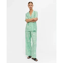 .Object Object dame skjorte OBJTYLLAH - Absinthe Green Cloud dancer Hot