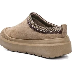 SHOES Olivia dame bamsestøvler WD153 - Kaki Online