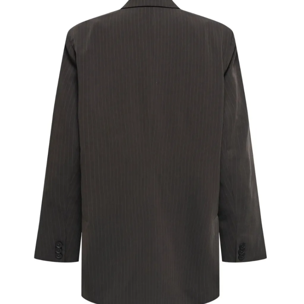 ONLY DAME BLAZER ONLALDEN - Mole PINSTRIPE Best