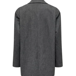 ONLY dame blazer ONLELISE - Dark grey melange Discount