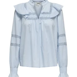 ONLY dame bluse ONLJULIA - Cashmere Blue