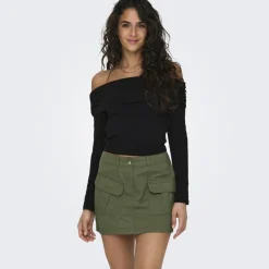 ONLY dame bluse ONLLIVE - Black New