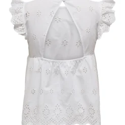 ONLY dame bluse ONLLOU - Bright White Discount
