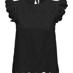 ONLY dame bluse ONLLOU - Black Sale