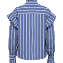 ONLY dame bluse ONLMALOU - Wedgewood white Online