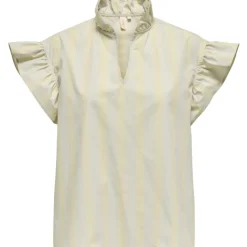 ONLY dame bluse ONLMALOU - Pumice Stone CASHMERE BLUE Best