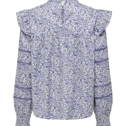 ONLY dame bluse ONLMATHILDE - Birch MIRINA FLOWER Discount