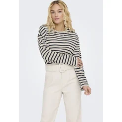 ONLY dame bluse ONLNEW - Birch Navy Blazer Hot