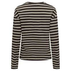 ONLY dame bluse ONLNEW - Black Coffee Birch Clearance