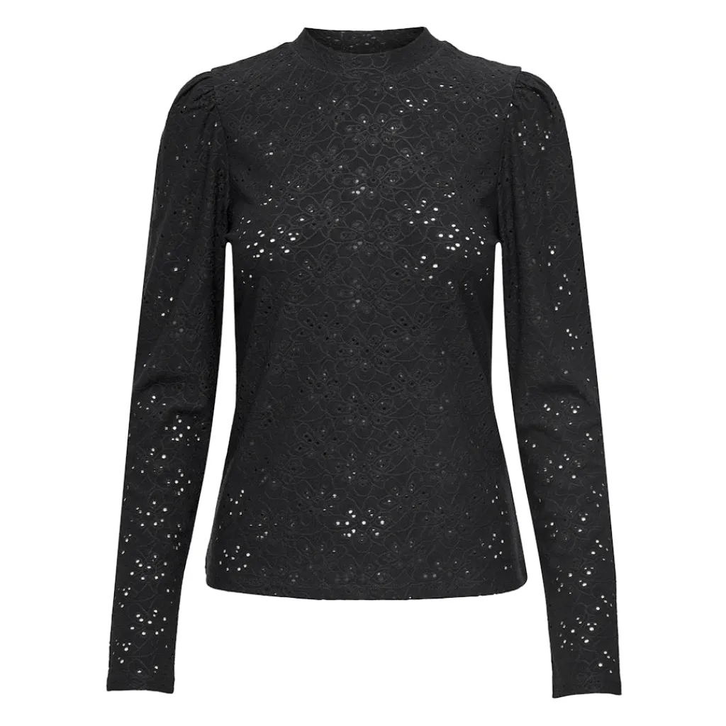 ONLY dame bluse ONLSMILLA - Black Online