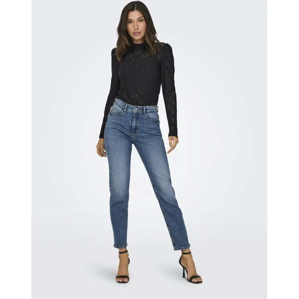 ONLY dame bluse ONLSMILLA - Black Online