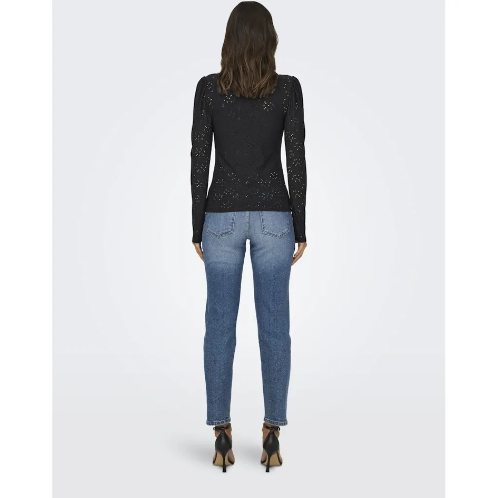 ONLY dame bluse ONLSMILLA - Black Online