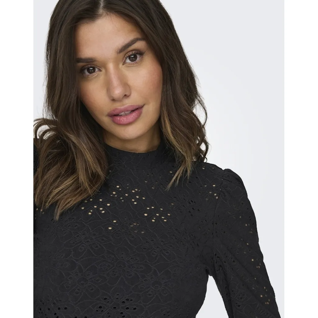 ONLY dame bluse ONLSMILLA - Black Online