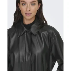 ONLY Dame Bomber Jakke ONLVERONA - Black Outlet