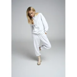 ONLY dame bukser ONLDAZE - Light Grey Melange