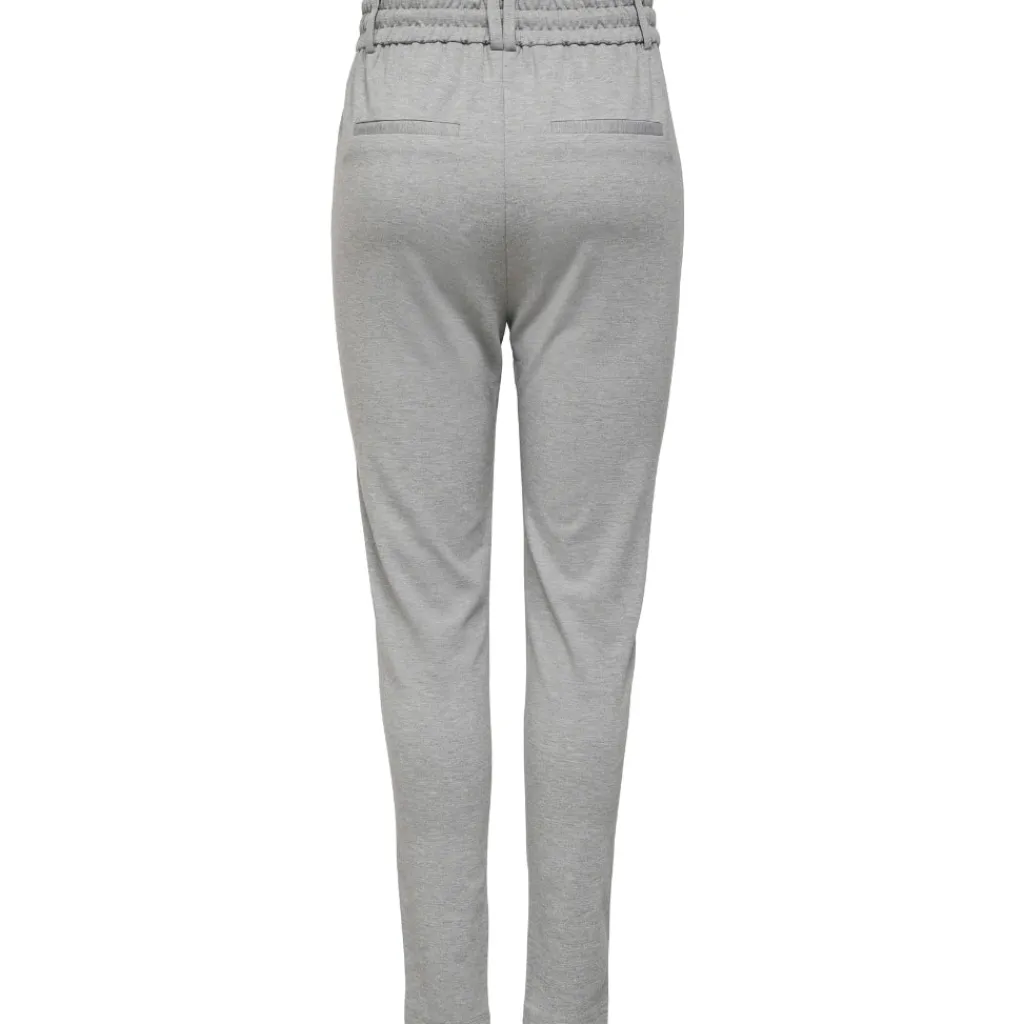 ONLY dame bukser ONLPOPTRASH - Light Grey Melange
