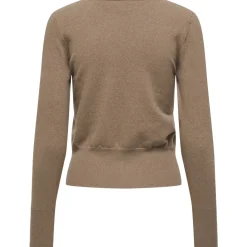 ONLY Dame Cardigan ONLAma - Toasted Coconut Button