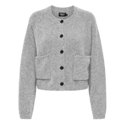 ONLY dame cardigan ONLPIEMONTE - Light Grey Melange Online