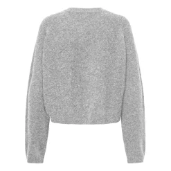 ONLY dame cardigan ONLPIEMONTE - Light Grey Melange Online