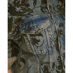 ONLY dame jakke ONLMOTT - Medium blue denim Sale