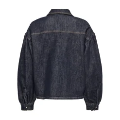 ONLY dame jakke ONLNORELA - Dark Blue Denim Best