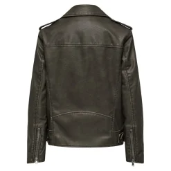 ONLY dame jakke ONLNUMA - Chocolate Chip WASHED Outlet