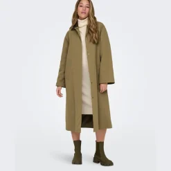 ONLY dame jakke ONLORCHID - Otter Dark Earth Outlet