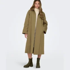 ONLY dame jakke ONLORCHID - Otter Dark Earth Outlet