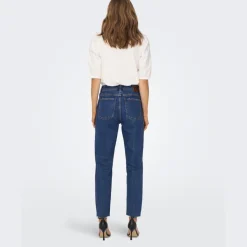 ONLY dame jeans EMILY - Dark Blue Denim Online