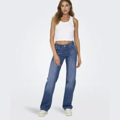 ONLY dame jeans ONLBLUSH - Medium blue denim Discount