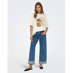 ONLY DAME JEANS ONLHOPE - Medium blue denim Hot