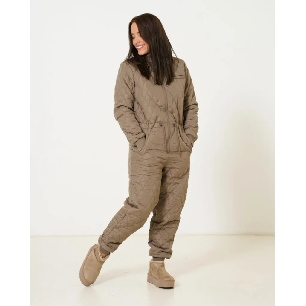 ONLY dame jumpsuit ONLPALMA - Walnut New