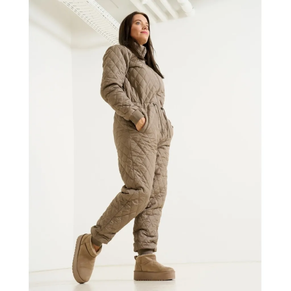 ONLY dame jumpsuit ONLPALMA - Walnut New