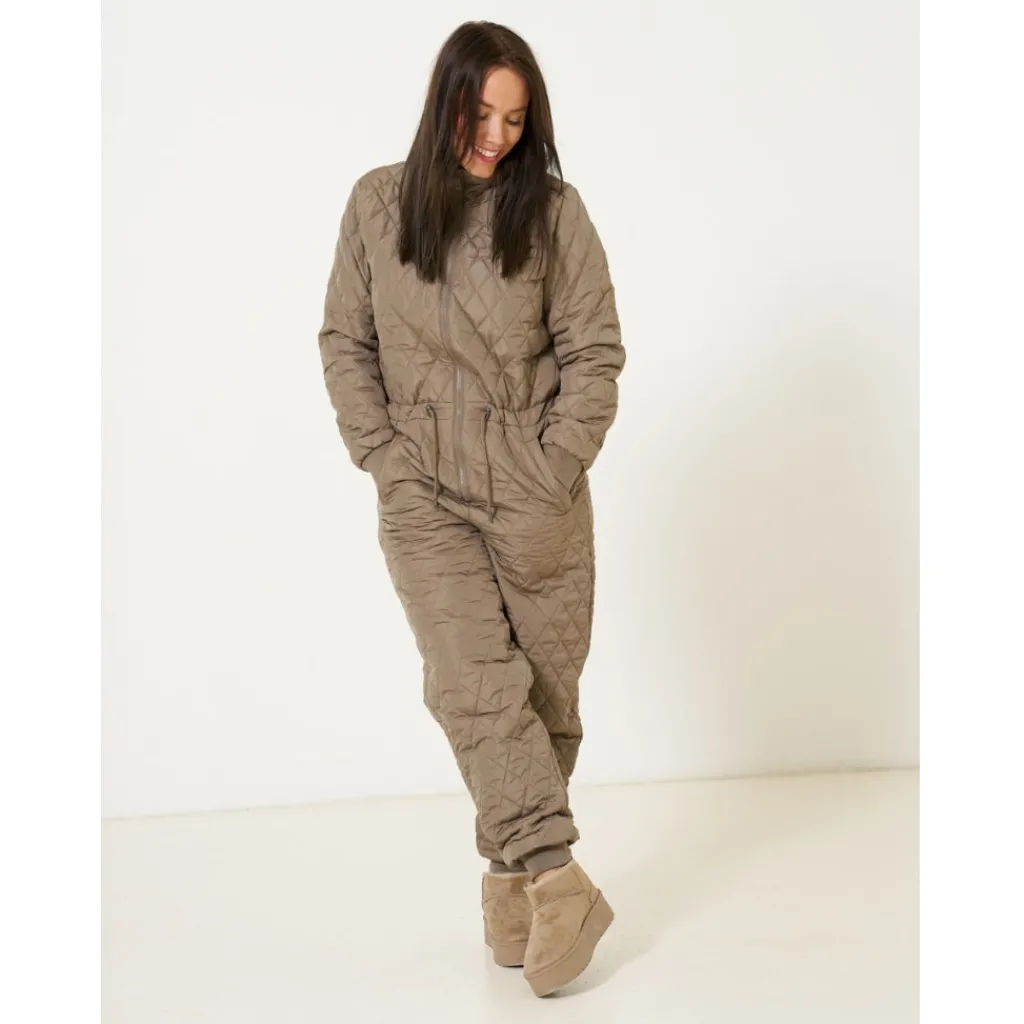 ONLY dame jumpsuit ONLPALMA - Walnut New