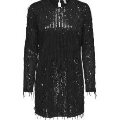 ONLY dame kjole ONLANIKA - Black Black sequins Discount