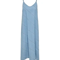 ONLY DAME KJOLE ONLDIA - Light Blue Denim Clearance