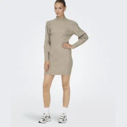 ONLY dame kjole ONLKATIA - Mocha Meringue W. MELANGE New