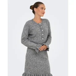 ONLY DAME KJOLE ONLMERA - Medium grey melange Clearance