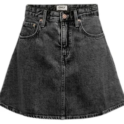 ONLY dame nederdel ONLEDEN - Washed Black Sale