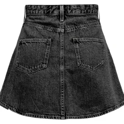 ONLY dame nederdel ONLEDEN - Washed Black Sale