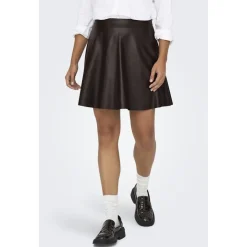 ONLY dame nederdel ONLLUNA - Black Coffee Online