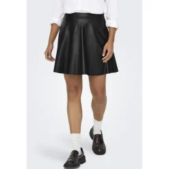 ONLY dame nederdel ONLLUNA - Black Outlet