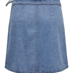 ONLY dame nederdel ONLVILLA - Light Blue Denim