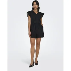 ONLY dame shorts ONLLOU - Black Hot
