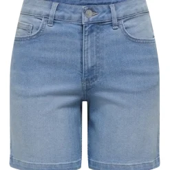 ONLY dame shorts ONLMIA - Light Blue Denim Online