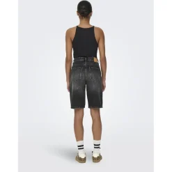ONLY dame shorts ONLSONNY - Washed Black Clearance